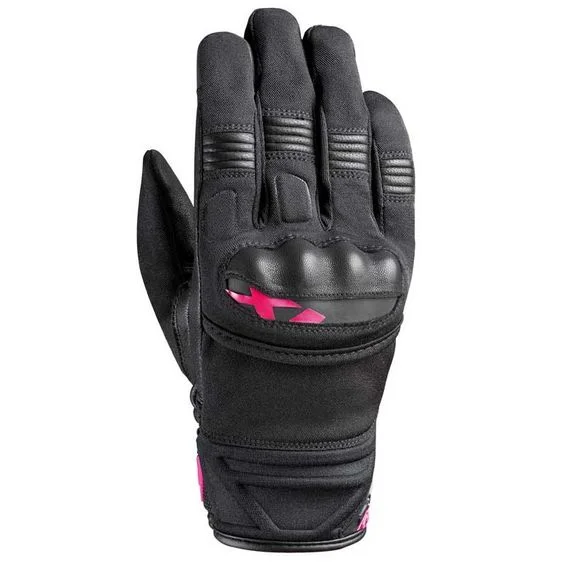 Gants Ixon MS PICCO LADY – Noir / Rose Ref : IX1380