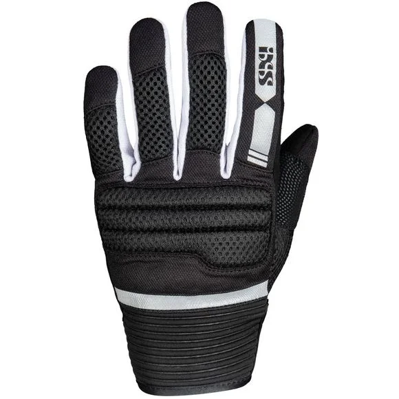 Gants IXS SAMUR-AIR 2.0 – Noir / Blanc Ref : IS1069