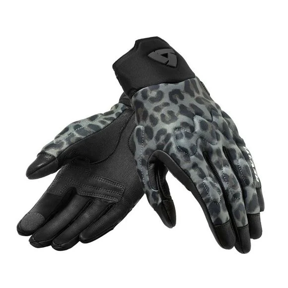 Gants Rev it SPECTRUM LADIES LEOPARD – Beige / Gris Ref : RI1118