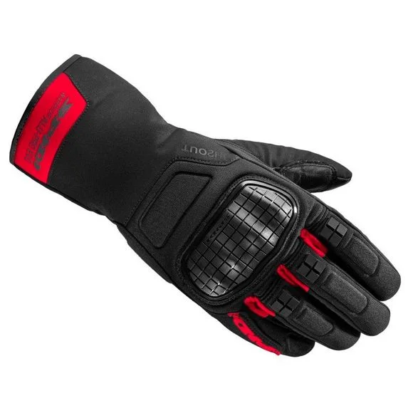 Gants Spidi ALU PRO EVO H2OUT – Noir / Rouge Ref : SPI0533