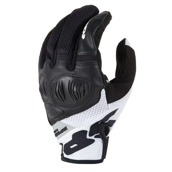 Gants Spidi FLASH R EVO – Noir / Blanc Ref : SPI0394