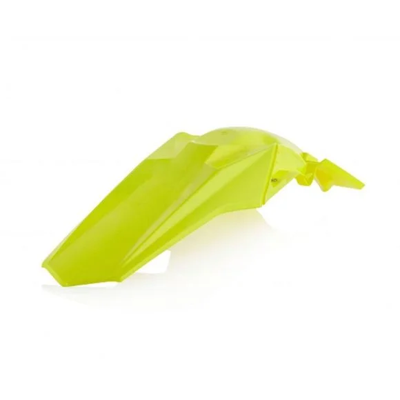 Garde boue Acerbis ARRIERE JAUNE FLUO Ref : AE2013 / 0023063.061