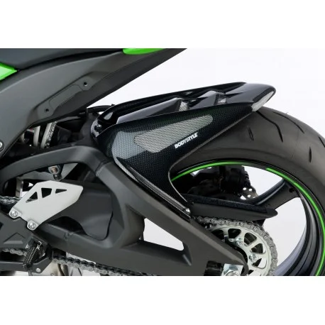Garde boue arriere BODYSTYLE look carbone KAWASAKI Z H2 2020-2024