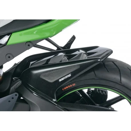 Garde boue arriere BODYSTYLE look carbone KAWASAKI ZX10R 2008-2010