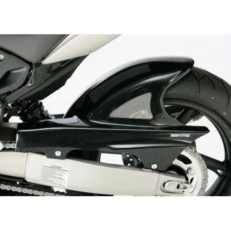 Garde boue arriere BODYSTYLE look carbone KAWASAKI ZZR 1400 2006-2011