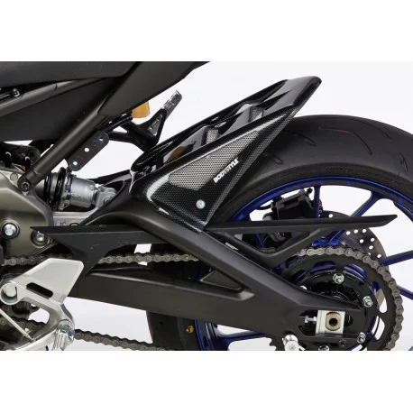 Garde boue arriere BODYSTYLE look carbone YAMAHA MT-09 2017-2020