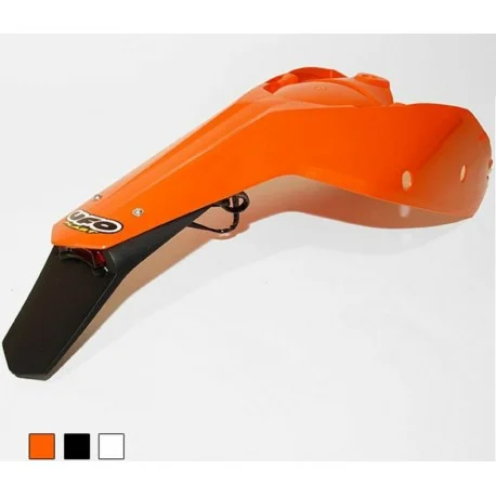 Garde boue arriere UFO KTM EXC 125 EXC 200 EXC 250 EXC-F 250 EXC 300 EXC 380 EXC 450 EXC-R 530 2008-2011