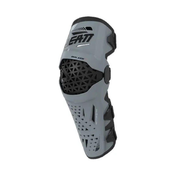 Genouillères Leatt DUAL AXIS PRO 2024 – Gris / Rouge Ref : LB0795