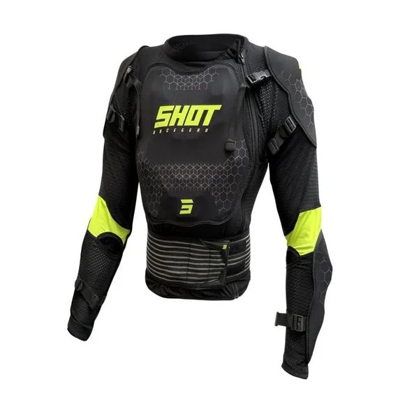 Gilet de protection Shot OPTIMAL 2.0 ENFANT – Noir / Jaune Ref : SO2735