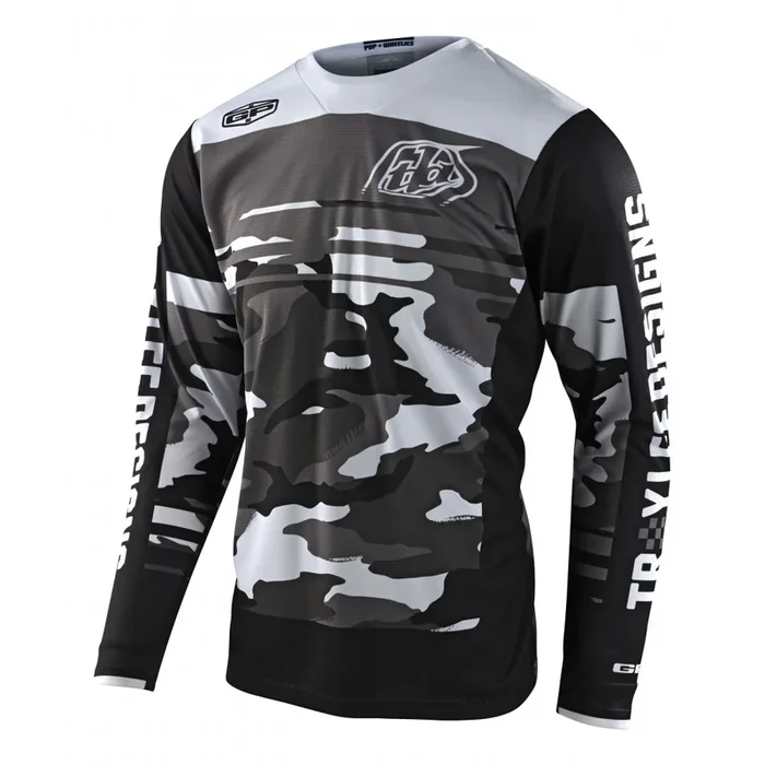 GP maillot Formula camo noir/gris