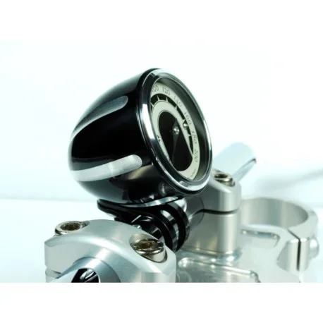 GROOVE CUP SHELL DIA 22 MM BLACK/POLISHED