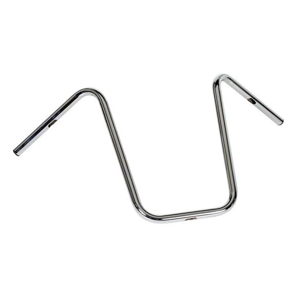 Guidon Highway Hawk Bad Hawk 15 pouces 25 mm pour Harley Davidson Universel – Gris Ref : HIG0092