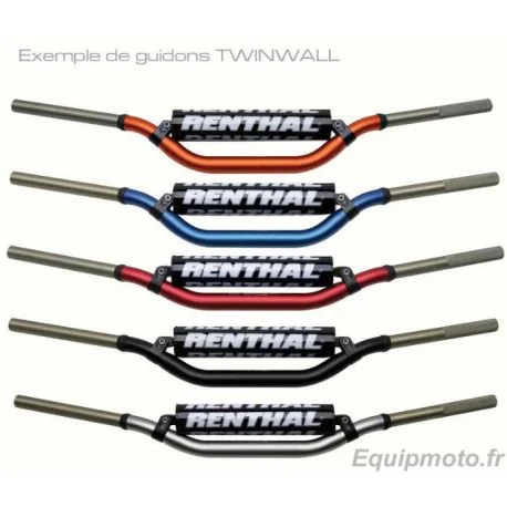 Guidon moto RENTHAL Twinwall 997 RC / Honda CRF / Kawasaki KX-KXF