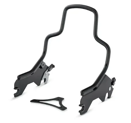 Harley-Davidson 52300454 Sissy Bar vertical HoldFast – court – noir brillant 5230435