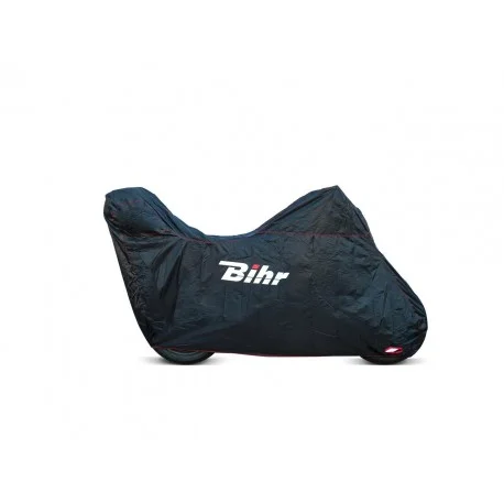 Housse de protection exterieure BIHR compatible bulle haute et Top Case noir taille S