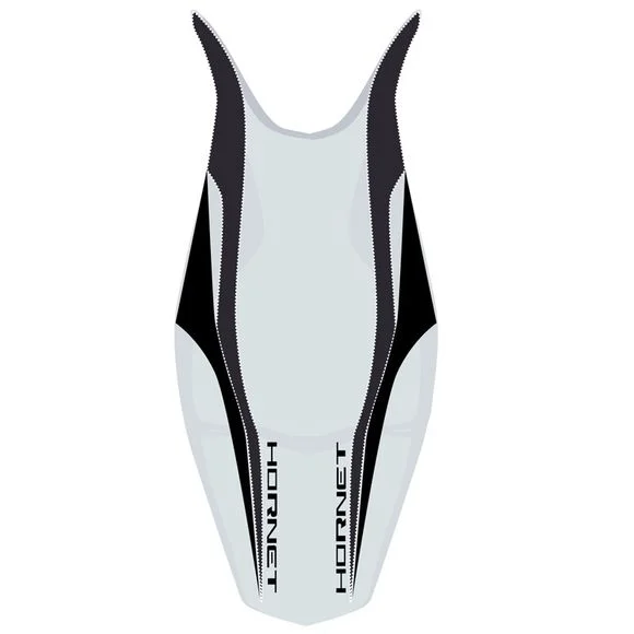 Housse de selle Bagster Gris Clair/Noir Mat/Lettres Noires Ref : 2186F