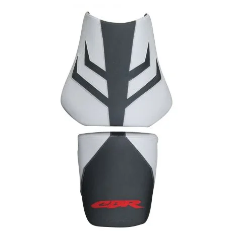 housse de selle bagster HONDA CBR600RR 2005 GRIS CLAIR/NOIR/LETTRES ROUGES