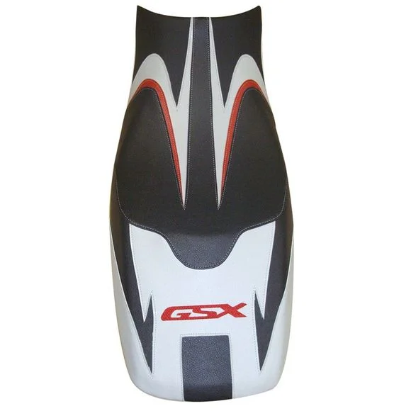 Housse de selle Bagster Noir/Noir Mat/Gris/Lettres RougesSUZUKI 650 GSX 650 F – 2008Ref : 2202B