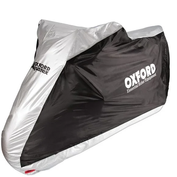 Housse moto Oxford Aquatex Taille M Universel – Noir / Gris Ref : OD0261 / CV202