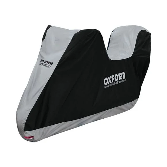 Housse moto Oxford Aquatex Top box Taille XL Universel – Noir / Gris Ref : OD0269 / CV207