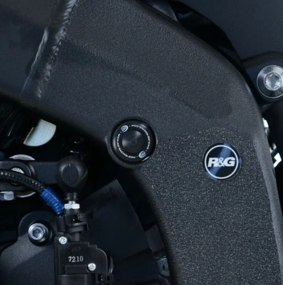 Insert Cadre R&G Racing gauche noirYAMAHA 600 YZF-R6 (RJ27) – 2017 – 2021Ref : RGR00616A / 1069602