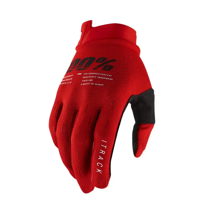 Itrack rouge Gants Cross