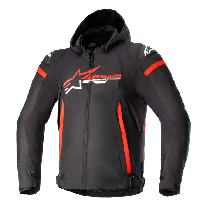 JACKET ZACA WP BK/RD/W 2X