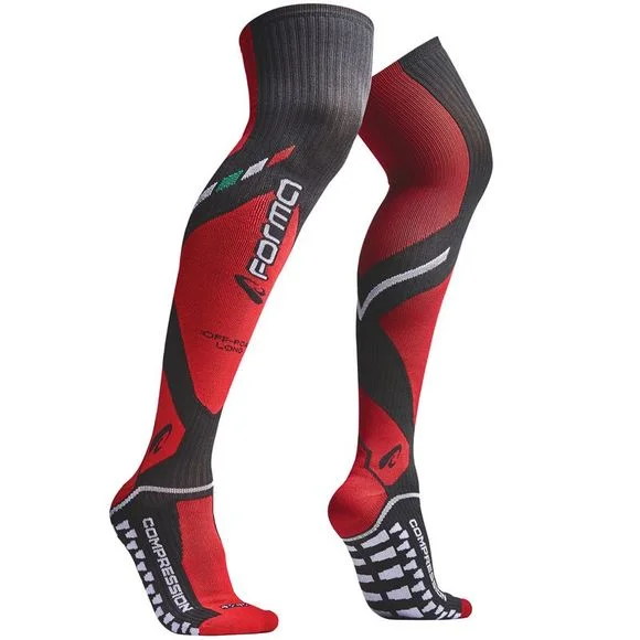 Jambières Forma COMPRESSION – Noir / Rouge Ref : FM0228