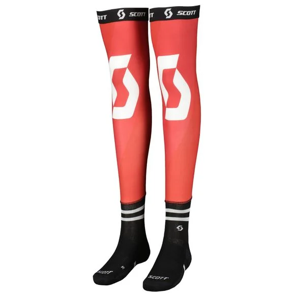 Jambières Scott Knee Brace – Noir / Rouge Ref : SCO1444