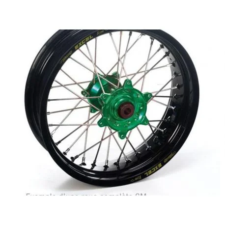 Jante avant HAAN WHEELS supermotard moto KAWASAKI KX250F 17×3,50x36T
