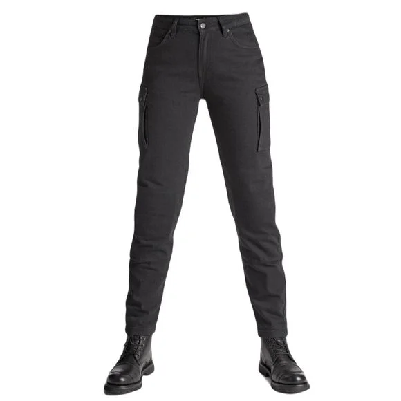 Jean Pando Moto MILA – Straight – Beige Ref : PAN0045