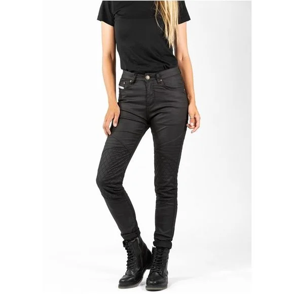 Jegging John Doe BETTY BIKER LONGUEUR 32 – Noir Ref : JDE0033