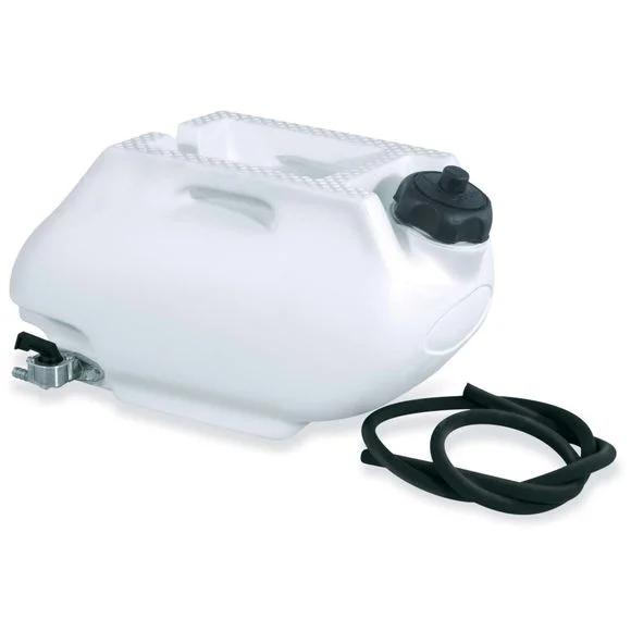 Jerrican Acerbis ARRIERE 6L Universel – Blanc / Noir Ref : AE5672 / 0001609.030