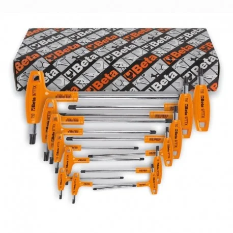 Jeu de 8 cles males Torx a poignee en T BETA haute performance