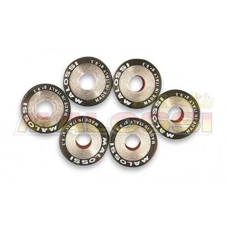 Jeu de galets MALOSSI 19x17mm 10,7gr – 6 pieces pour scooter