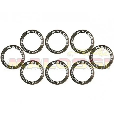 Jeu de galets MALOSSI 28,2×19,9mm 21gr – 8 pieces pour scooter
