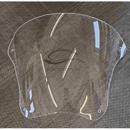 KAWASAKI ZX10R CLEAR WINDSHIELD CARBONIN FOR SUPERBIKE FRONT