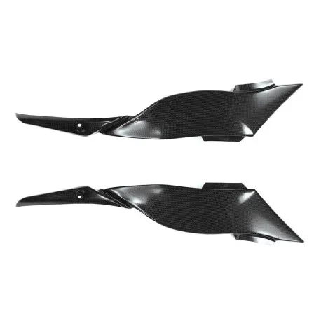 KAWASAKI ZX6R CARBON SIDE FUEL TANK PROTECTIONS