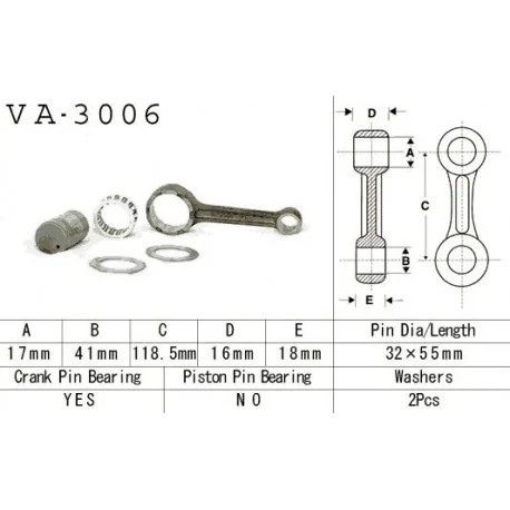 KIT BIELLE LT-F300F 99-01