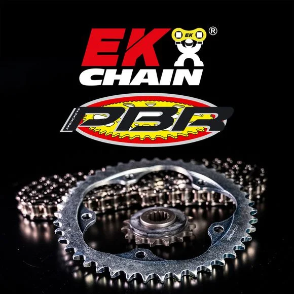 Kit chaine EK CHAIN EK/PBR 525ZVX3 16/42 – couronne standardHONDA 1100 CMX 1100 REBEL – 2021 – 2024Ref : EKC02901A / 3067435