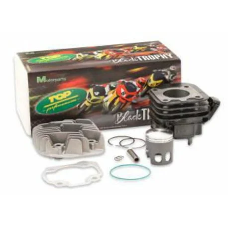Kit cylindre-piston TOP PERFORMANCE BLACK TROPHY MBK OVETTO YAMAHA NEO&rsquo;S APRILIA BETA MALAGUTI