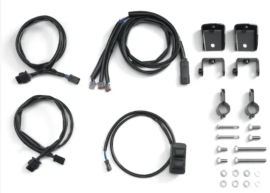 Kit d’installation de feux auxiliaires Harley-Davidson Daymaker 68000343
