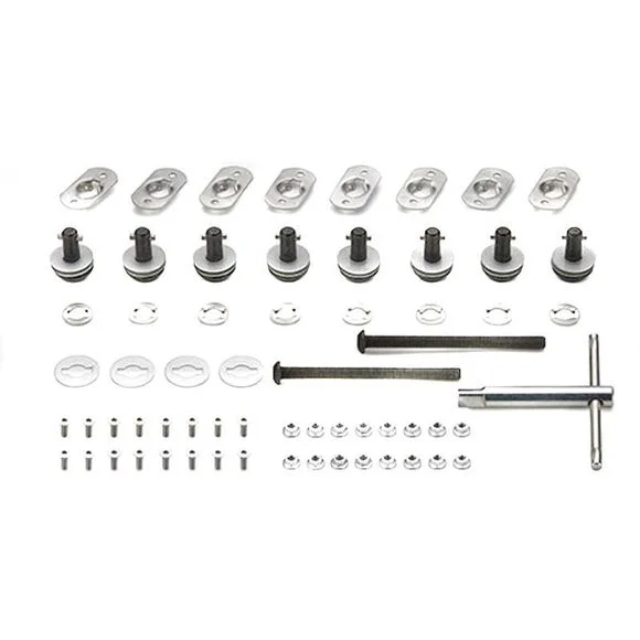 Kit de fixation Bagagerie Kappa conversion des supports latéraux en supports latéraux pour valise à démontage rapide Ref : 08RKITK
