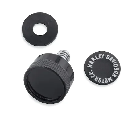 Kit de quincaillerie pour siège à démontage rapide Harley-Davidson 10500093 – Noir brillant