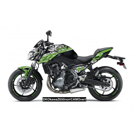 Kit deco CAMO 1 KAWASAKI Z650 2017-2020