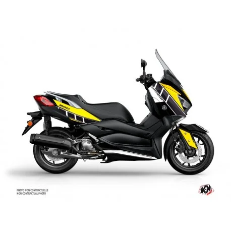 Kit deco KUTVEK Vintage jaune Yamaha X-Max 300
