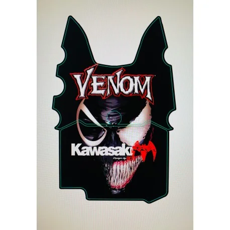 Kit deco passage de roue VENOM KAWASAKI 650 NINJA Z650 2017-2020