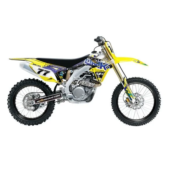 Kit déco RiderUnik ARMSUZUKI 450 RM-Z 450 – 2008 – 2017Ref : SUARM08