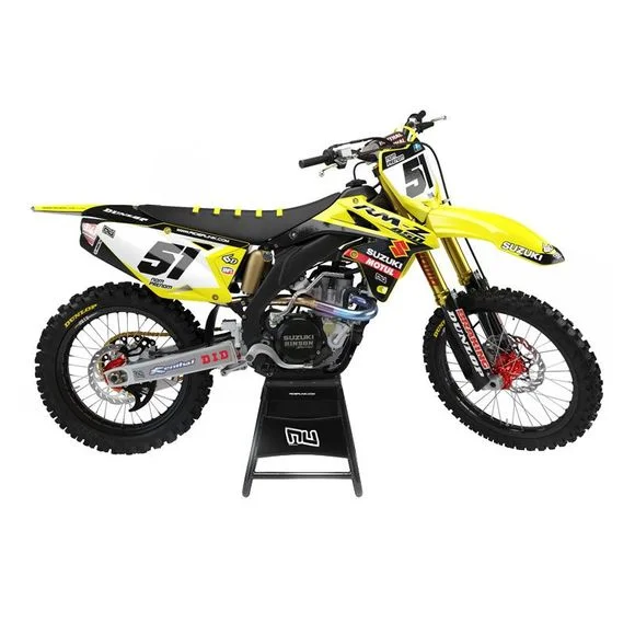 Kit déco RiderUnik BARCSUZUKI 250 RM-Z 250 – 2019 – 2024Ref : RU0387 / SUBARC06