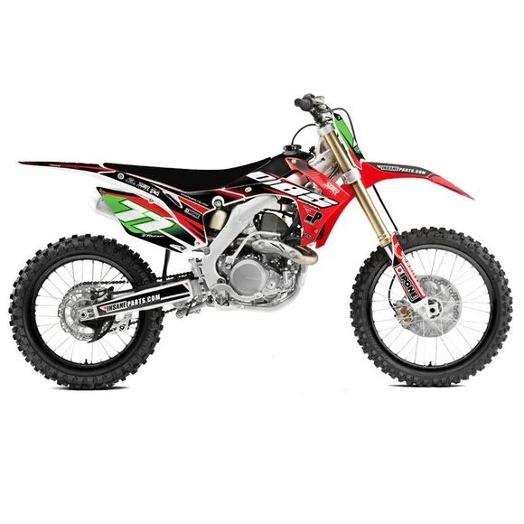 Kit déco RiderUnik DBSHONDA 450 CRF 450 R (PE05) – 2009 – 2012Ref : HODBS10